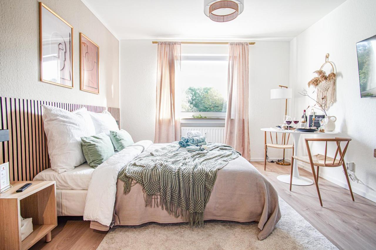 Homefy Boho Studio - Free Parking - Self Check-In - Elevator Essen Exteriör bild